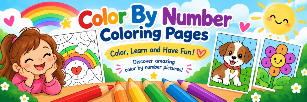 Color by Numbers - Free Coloring Pages for Kids Color by Numbers - Free Coloring Pages for Kids