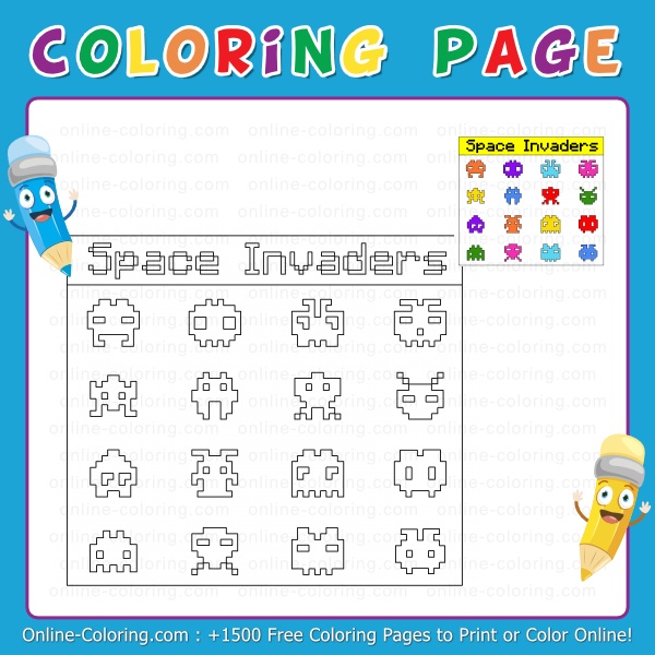 8200 Collections Coloring Pages Online Space  Latest HD