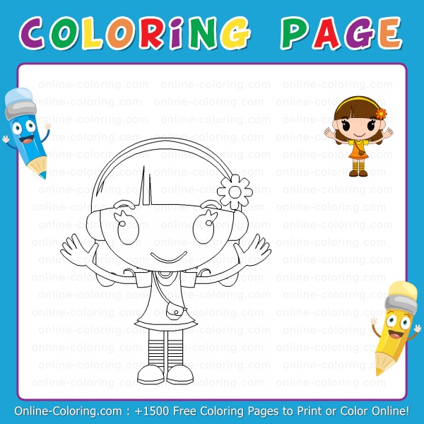 little einsteins annie coloring pages